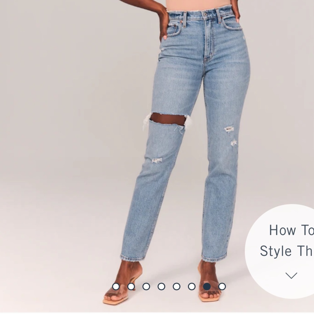Curve Love 90s Ultra High Rise Straight Jeans